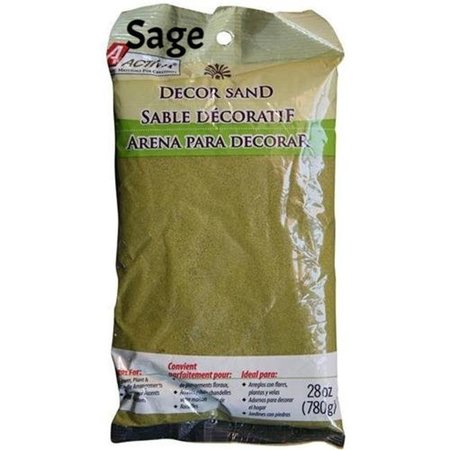 DECOR SAND Decor Sand 4287 Activa 28 oz Bag of Decorative Sand; Sage 4287